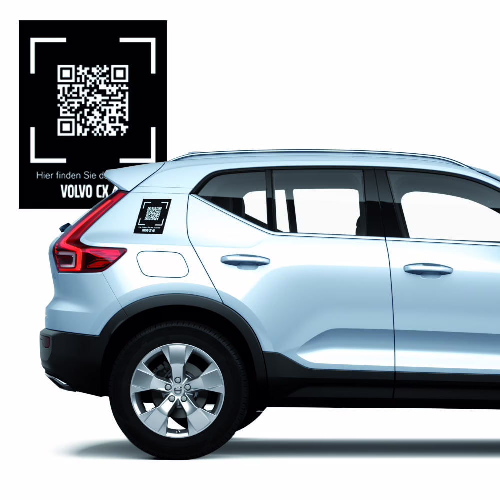 QR-Code Magnetsticker